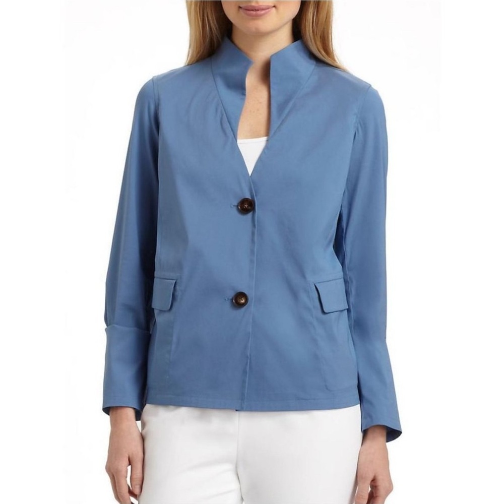 LAFAYETTE 148 New York TAILORED Jacket DIANA Blue Blazer